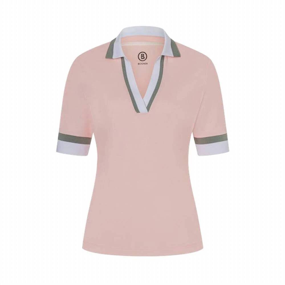 NEW BOGNER women's elonie polo in pink multi